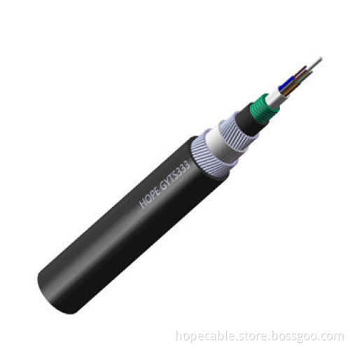 12-144 Cores Single-mode/-mode SM G652D MM 50/125 MM 62.5/125 GYTS333 Fiber-optic Cable